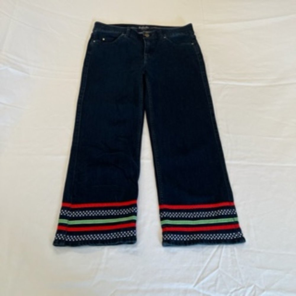 Rafaella Weekend Slimming Cropped Capri Womens Jeans 6